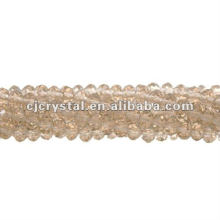 String glass beads,rondelle beads factory,high quality crystal beads